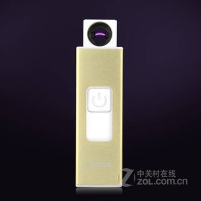 無焰潮流 超級火焰推薦——'風(fēng)暴藍(lán)鯊'USB雙電弧金屬電子打火機(jī)，極致輕薄觸控設(shè)計(jì)